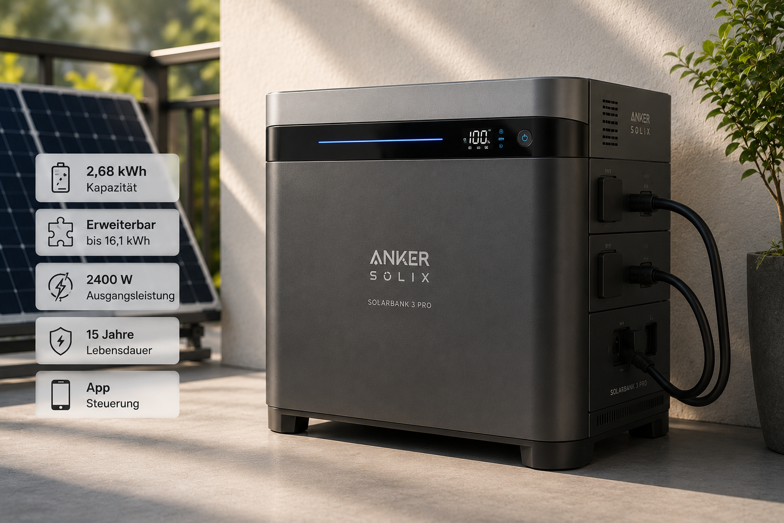 Anker SOLIX Solarbank 3 Pro
