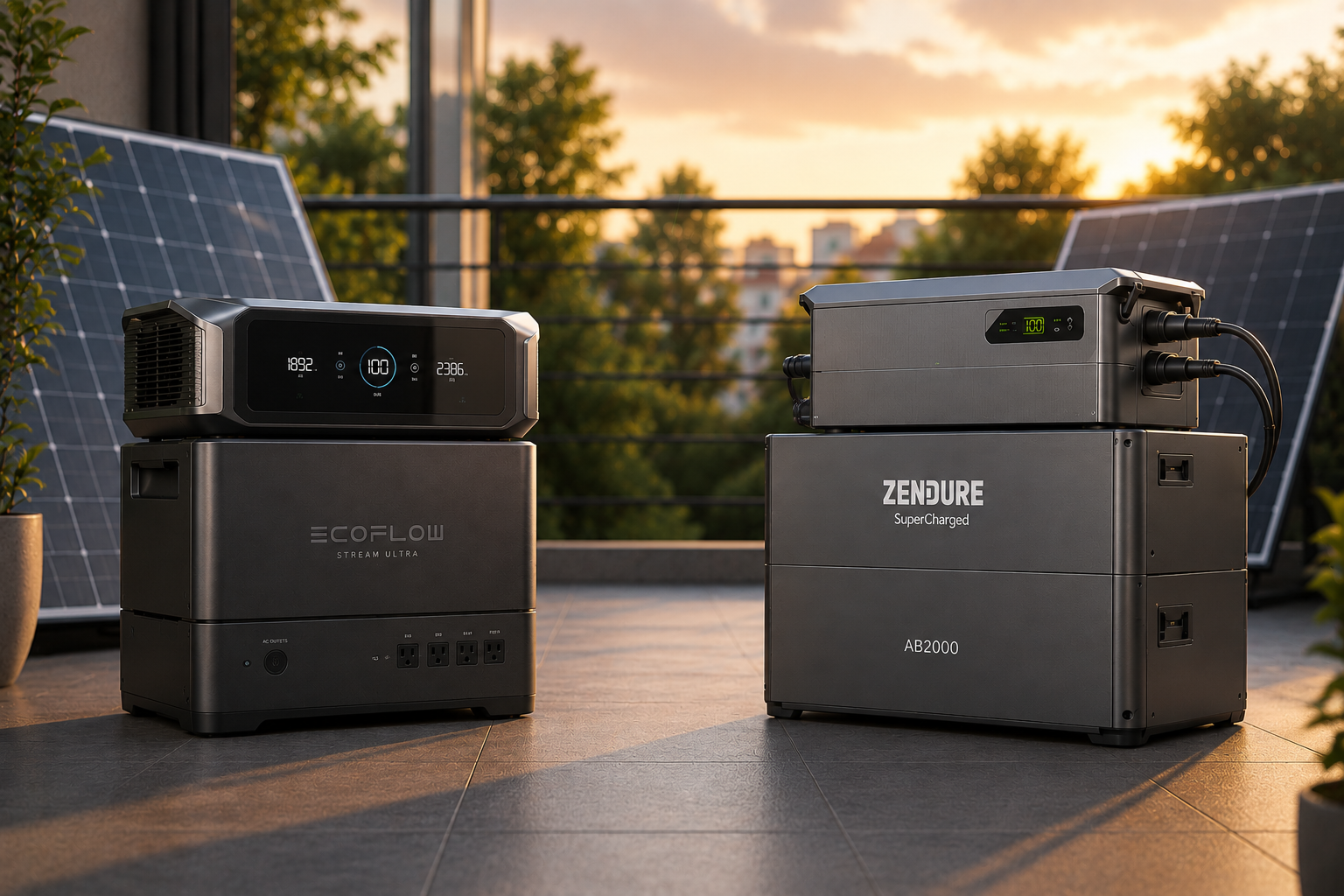 EcoFlow vs Zendure: Welcher Balkonspeicher passt besser?